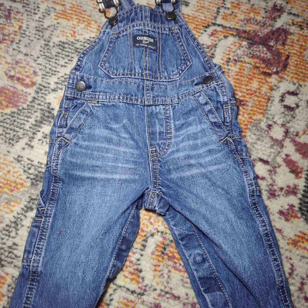 OshKosh B'gosh Blue‎ Denim Kids Overalls